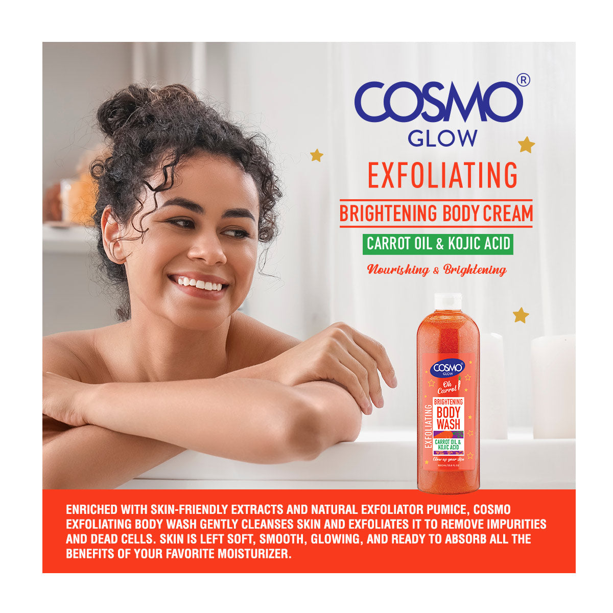 Glow Brightening Exfoliating Body Wash